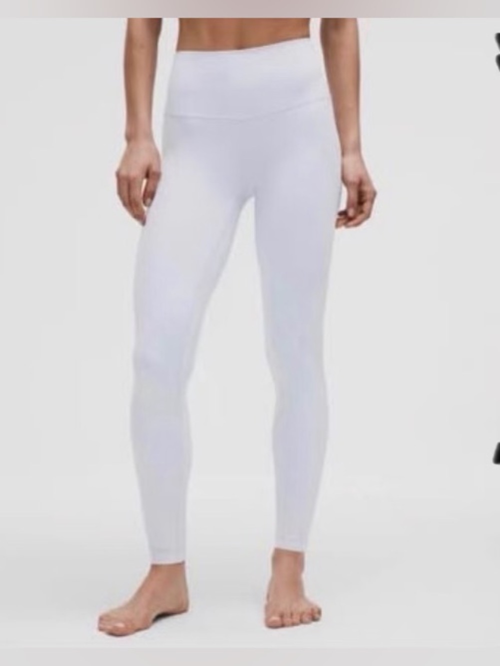 Lulu lemon align leggings. Size 4 28" starch blue. NWT
